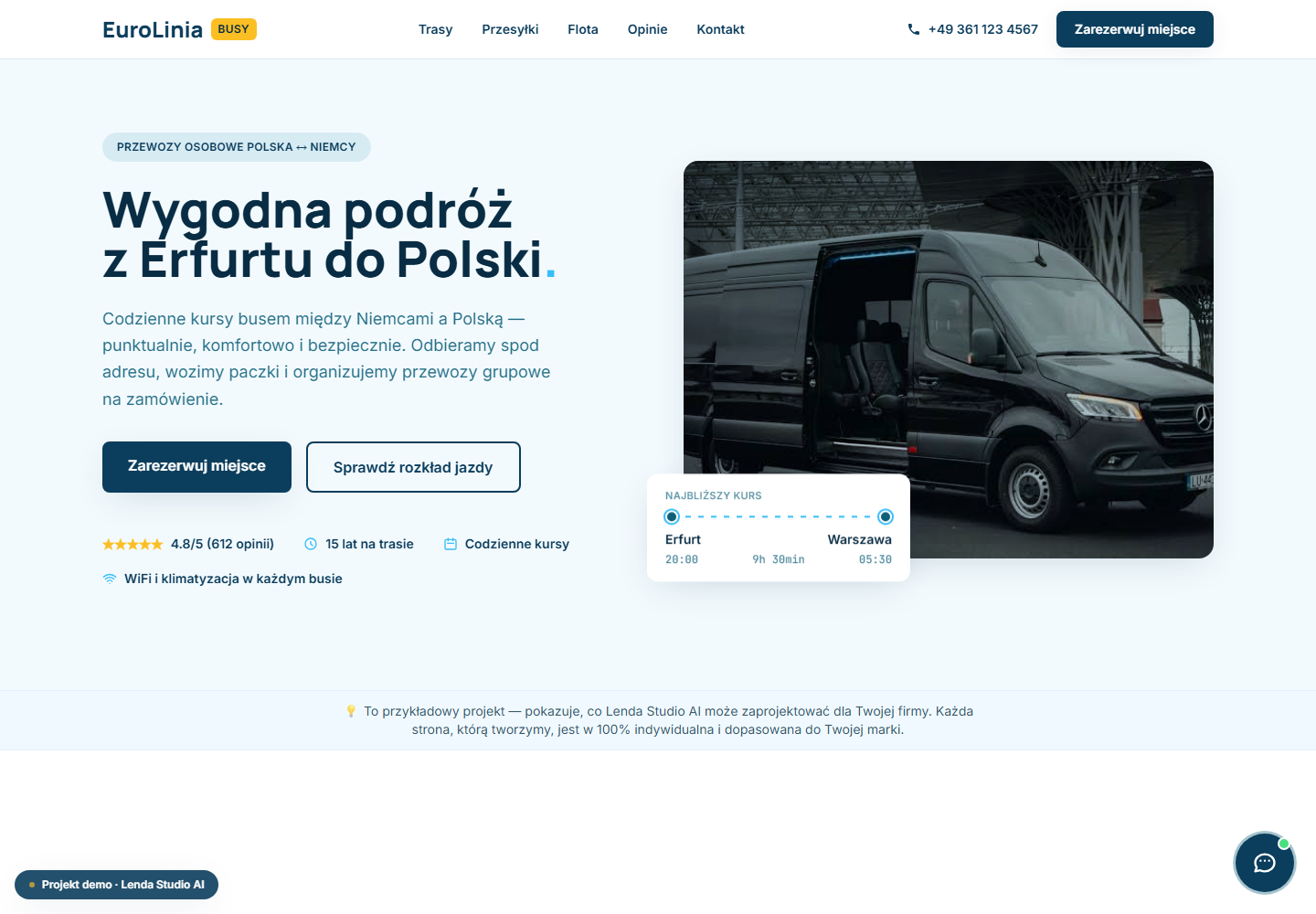 EuroLinia Busy — przewozy Polska–Niemcy